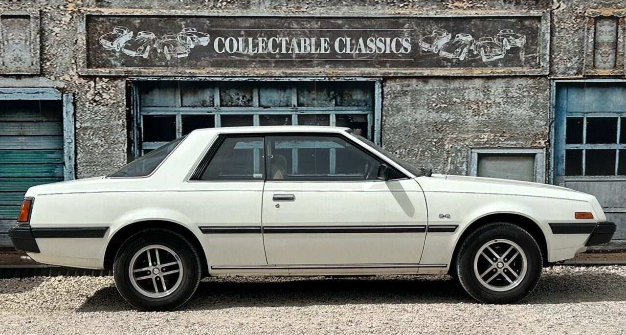 1983 mitsubishi scorpion gl 2.6 5 sp manual 2d coupe