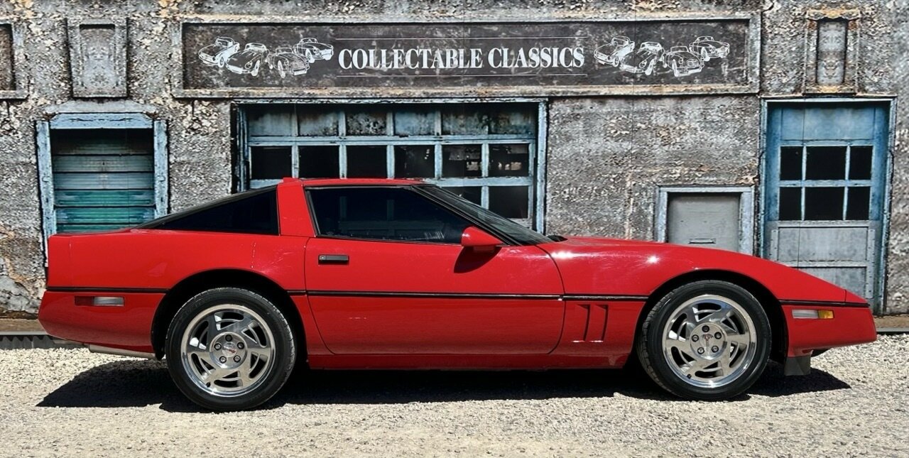 1986 chevrolet corvette c4 4 sp automatic 2d targa