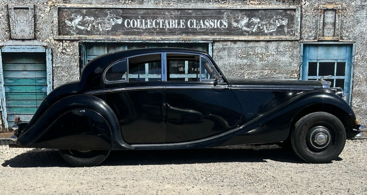 1951 jaguar mk v 3 1/2 litre 4 sp manual 4d sedan