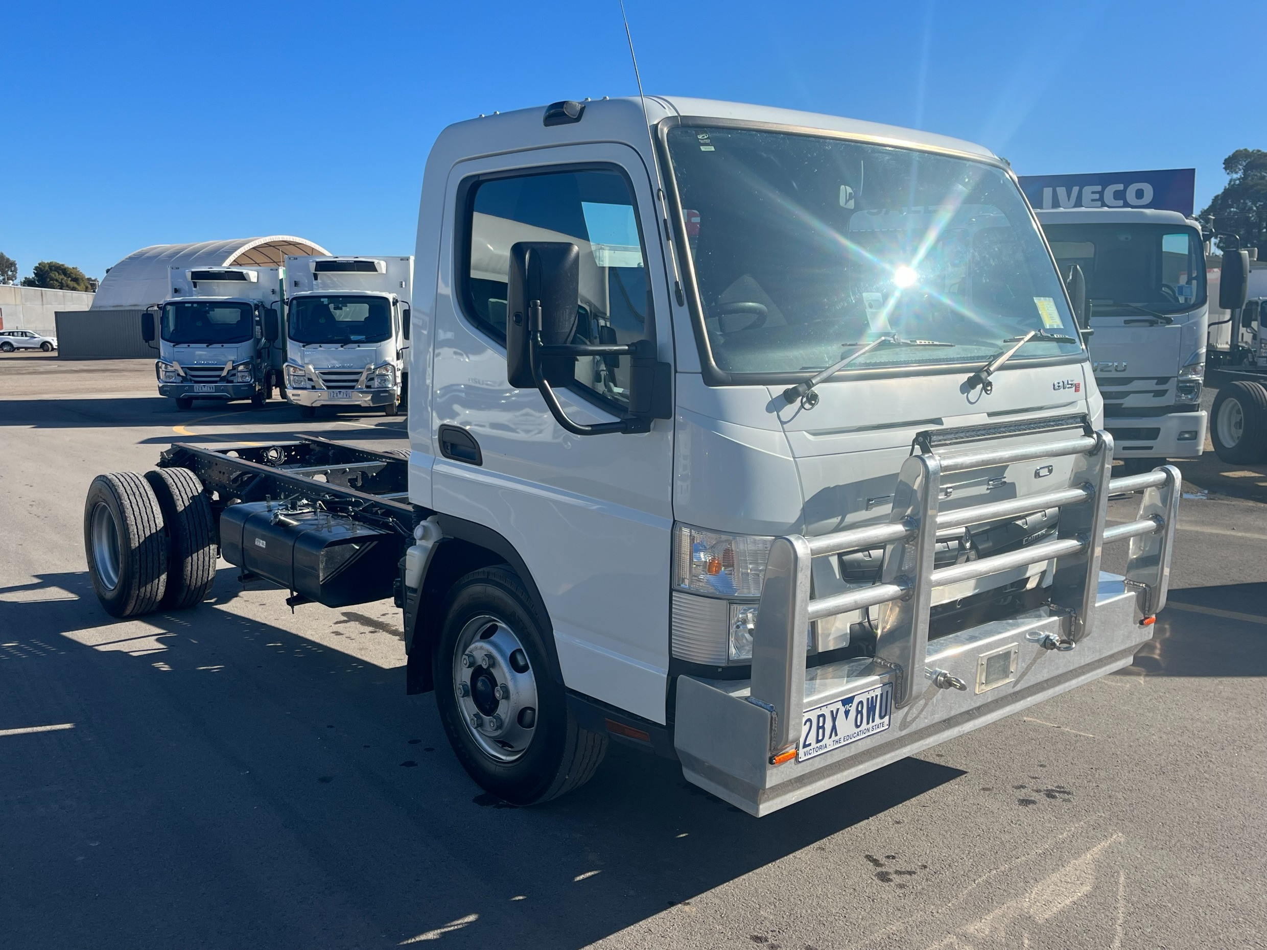 2022 fuso canter 815 wide manual cab chassis