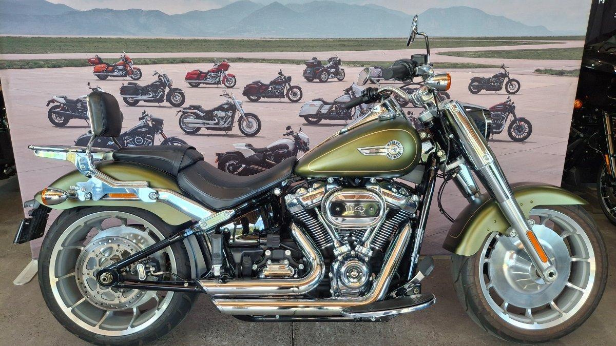 2022 harley-davidson fat boy 114 (flfbs) cruiser
