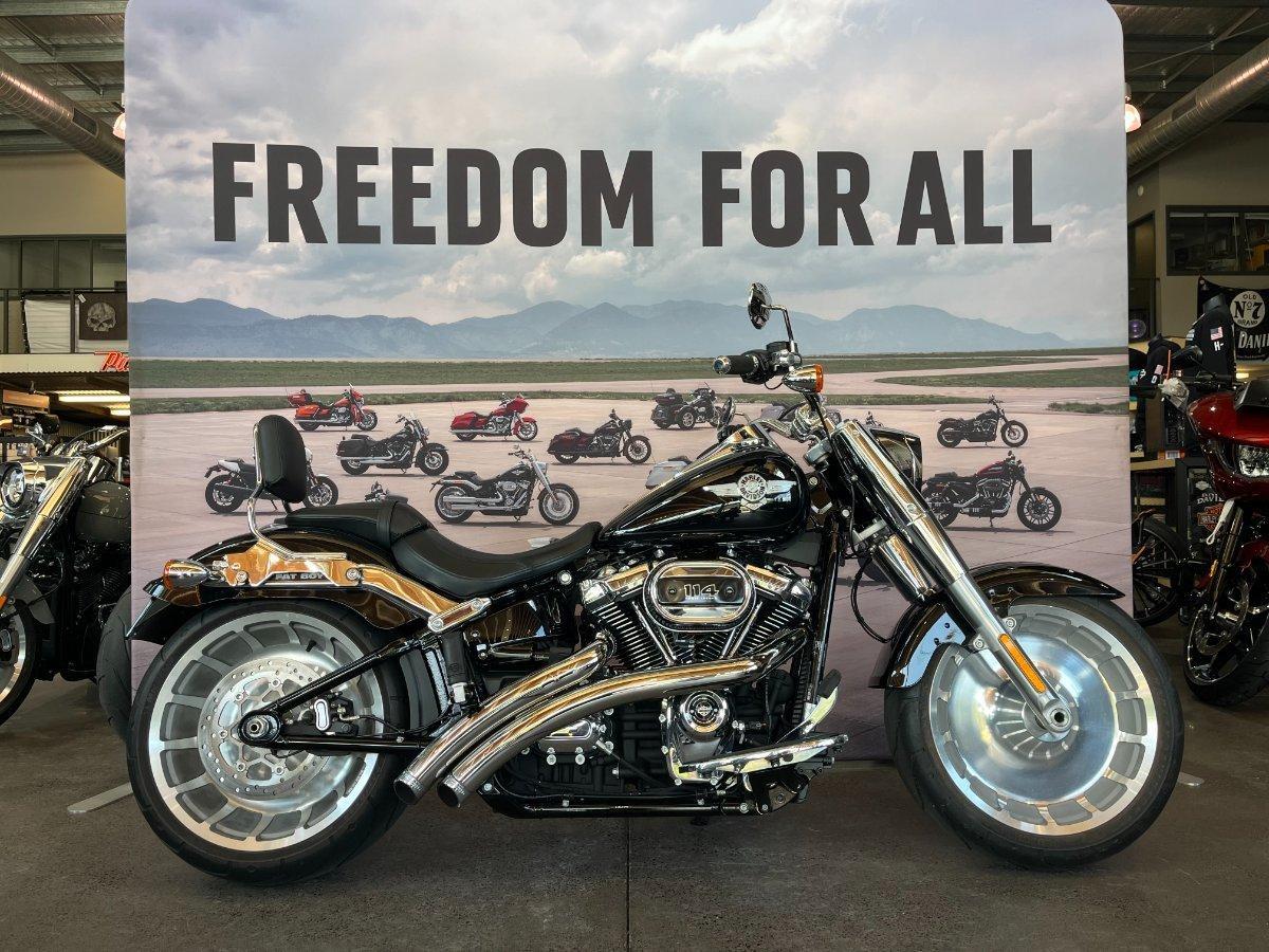 2021 harley-davidson fat boy 114 (flfbs) cruiser