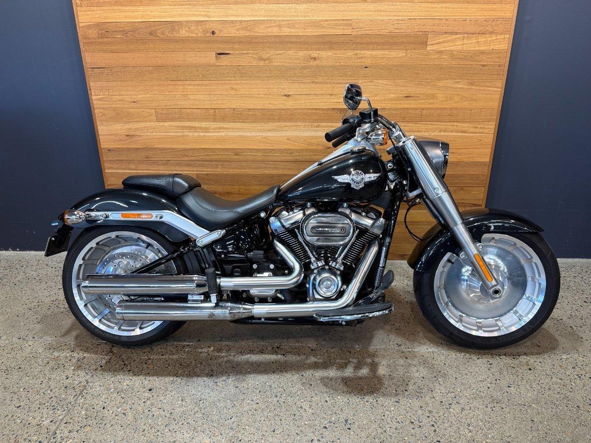 2018 harley-davidson fat boy 107 (flfb) cruiser