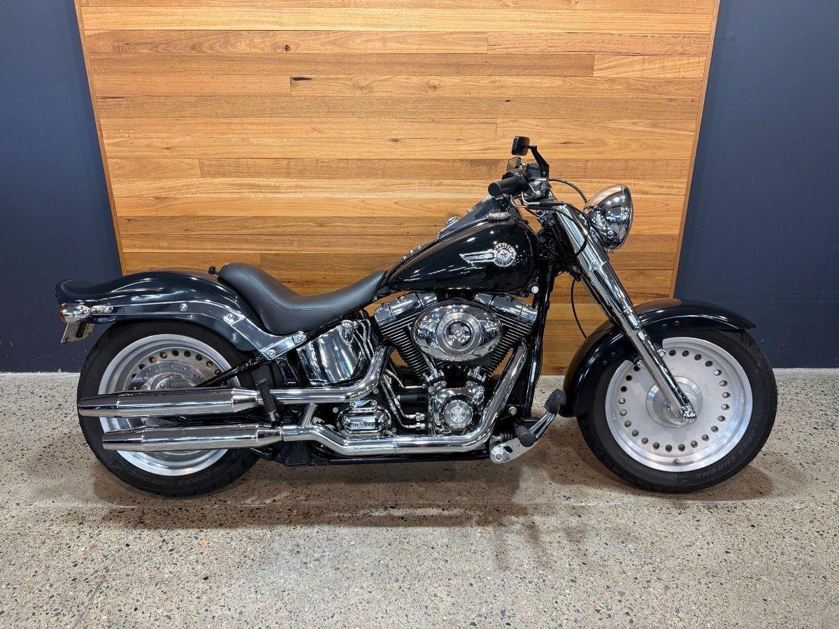 2008 harley-davidson fat boy 96 (flstf) cruiser