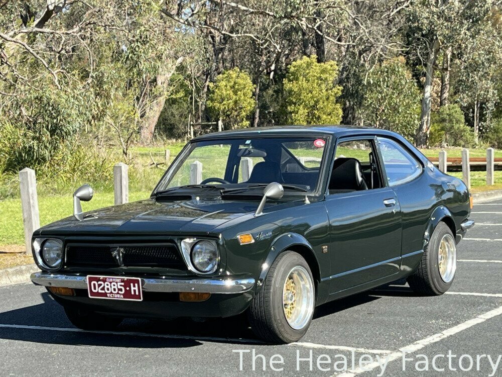 1973 toyota sprinter te27 trueno 5 sp manual 2d fastback