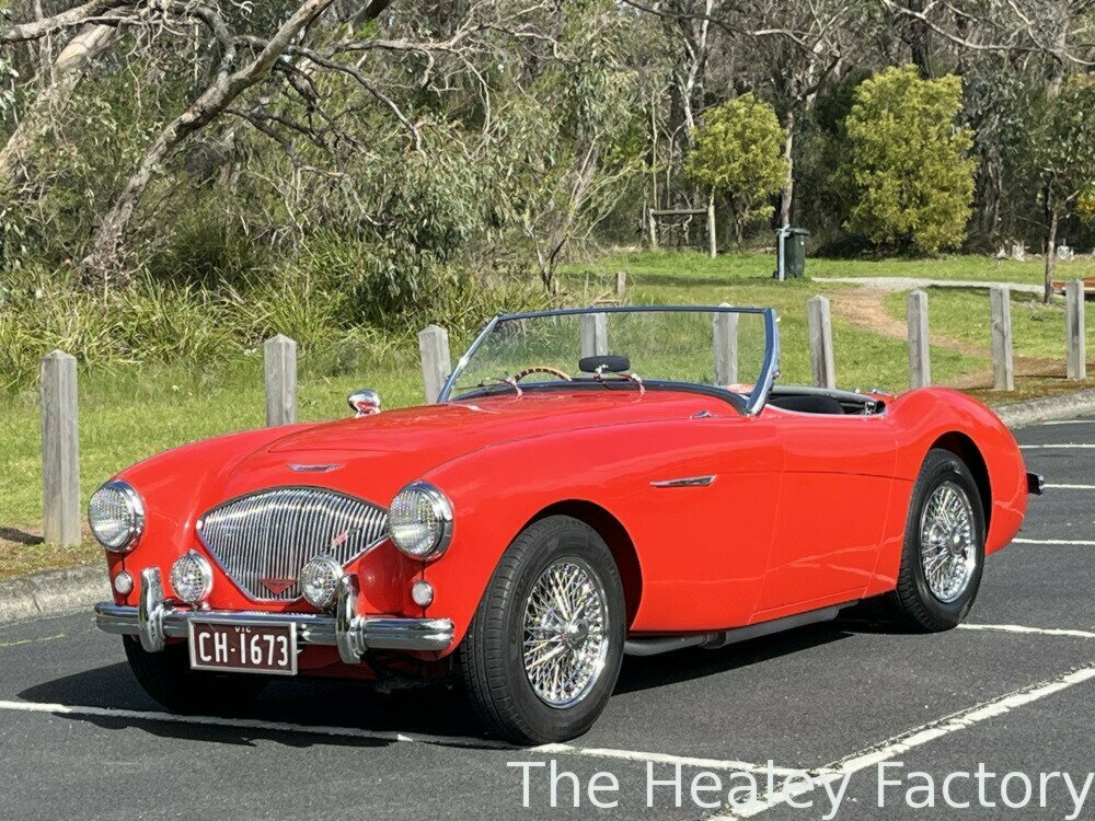 1954 austin healey 100 bn1 3 sp manual + o/drive 2d roadster