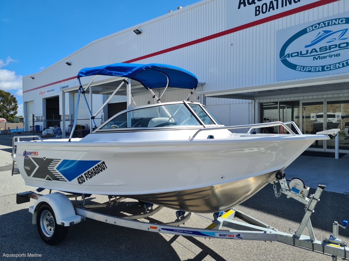 2024 quintrex 430 fishabout runabout