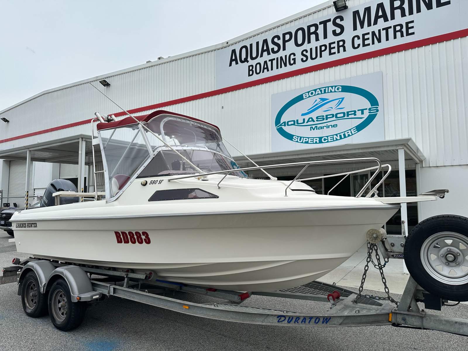 1998 haines hunter 585 sf offshore