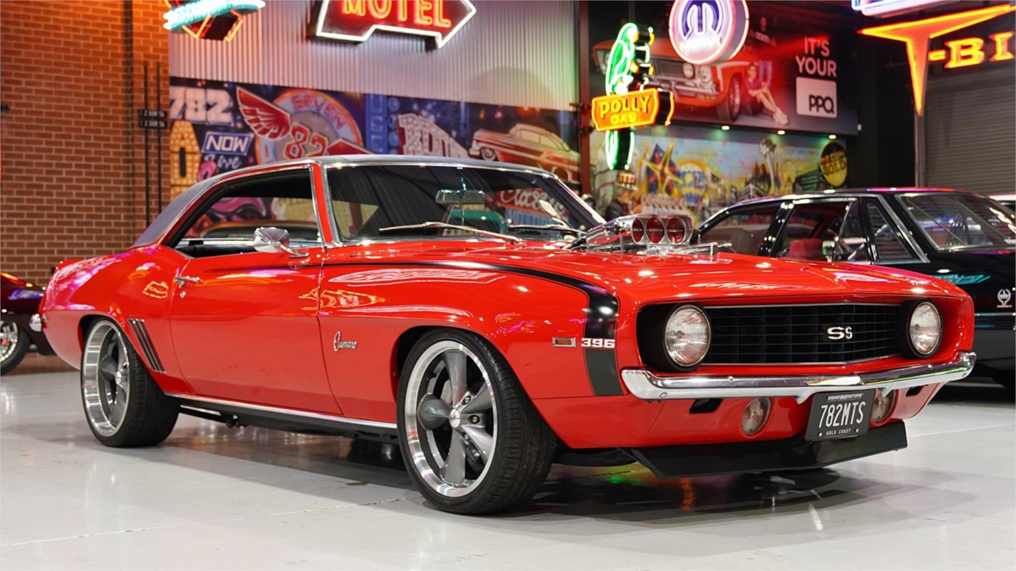 1969 chevrolet camaro automatic coupe