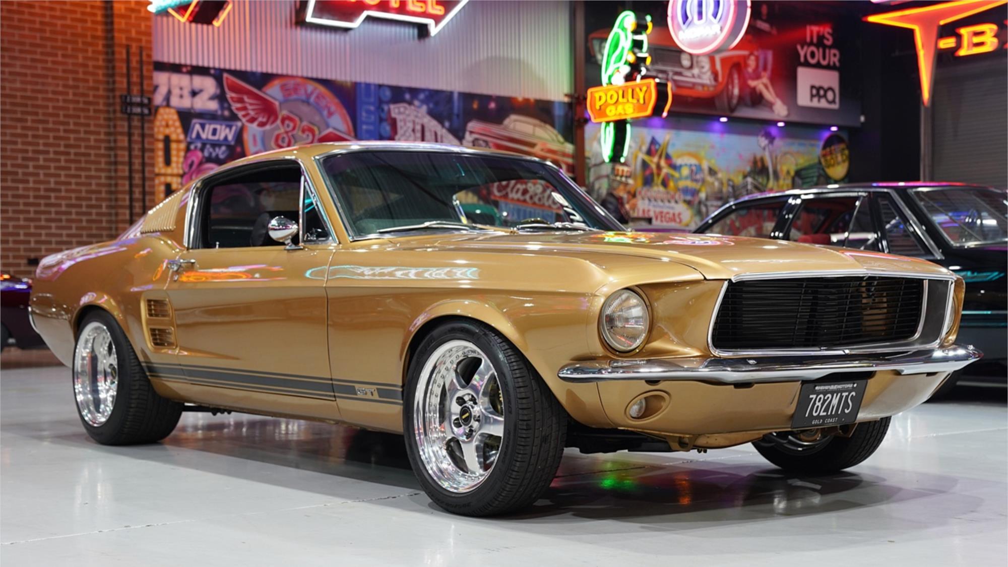 1967 ford mustang 2+2 pro-touring manual fastback