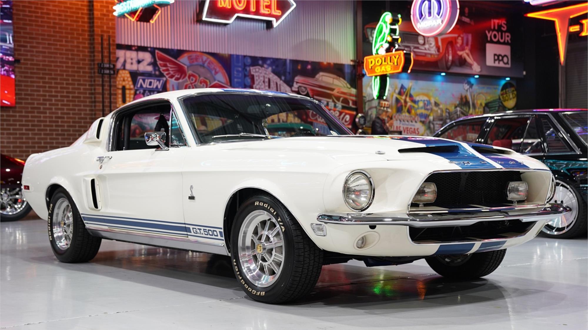 1968 shelby mustang gt500 automatic fastback