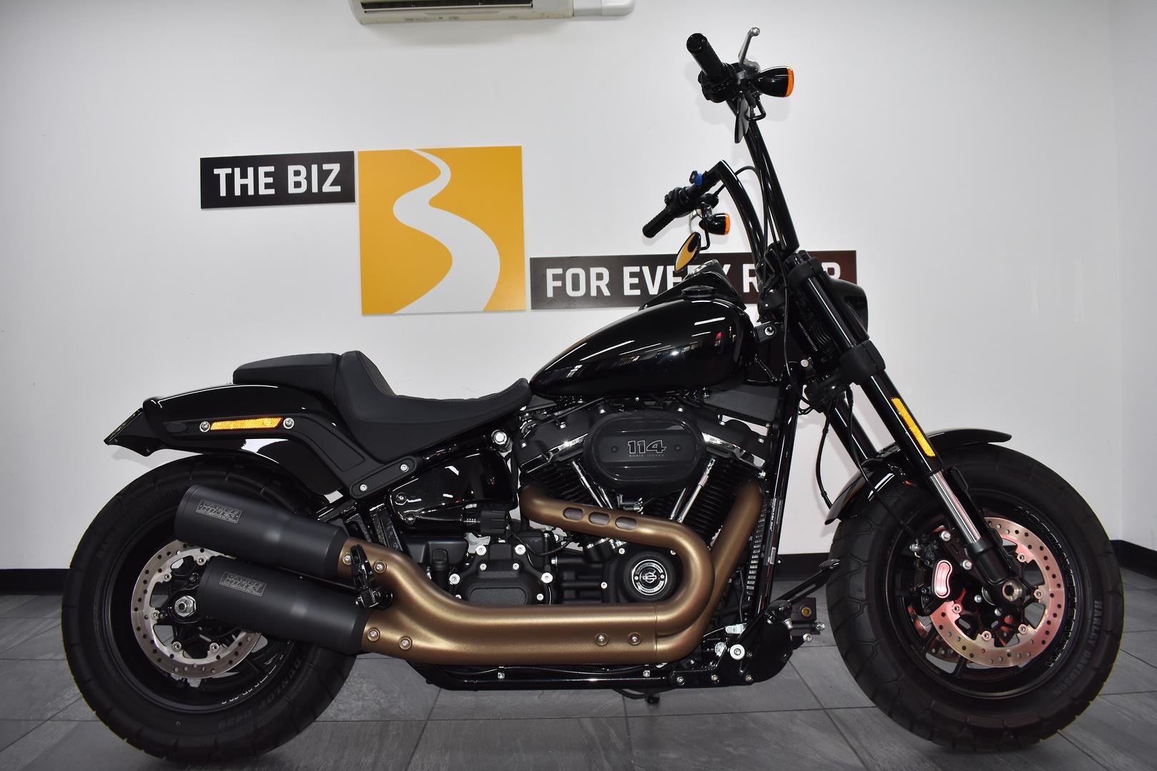 2022 harley-davidson fat bob 114 (fxfbs) cruiser