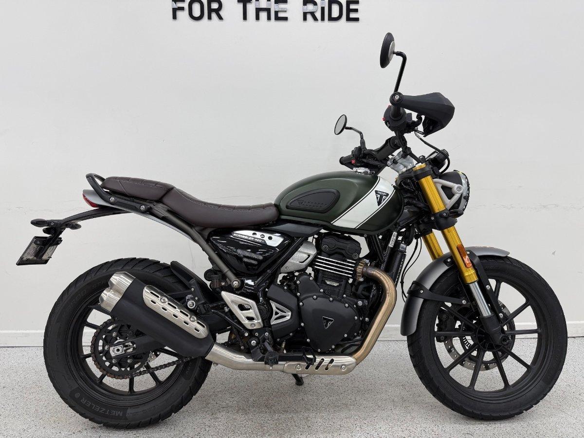 2025 triumph scrambler 400 x road