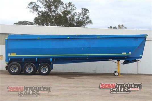 2005 hamelex white toa tipper semi trailer