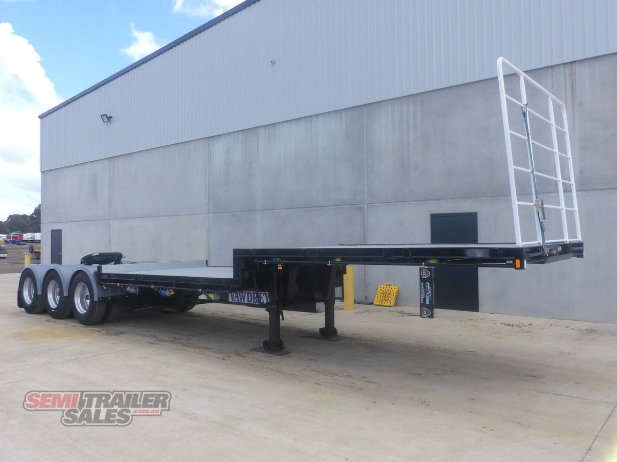 2004 vawdrey 12 pallet dropdeck a trailer - (rental)