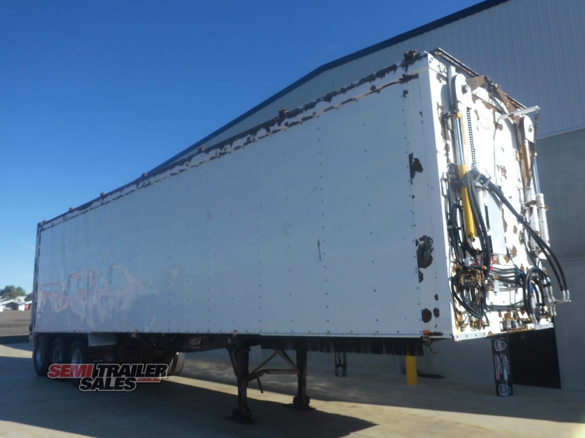 2009 boomer bte walking floor trailer
