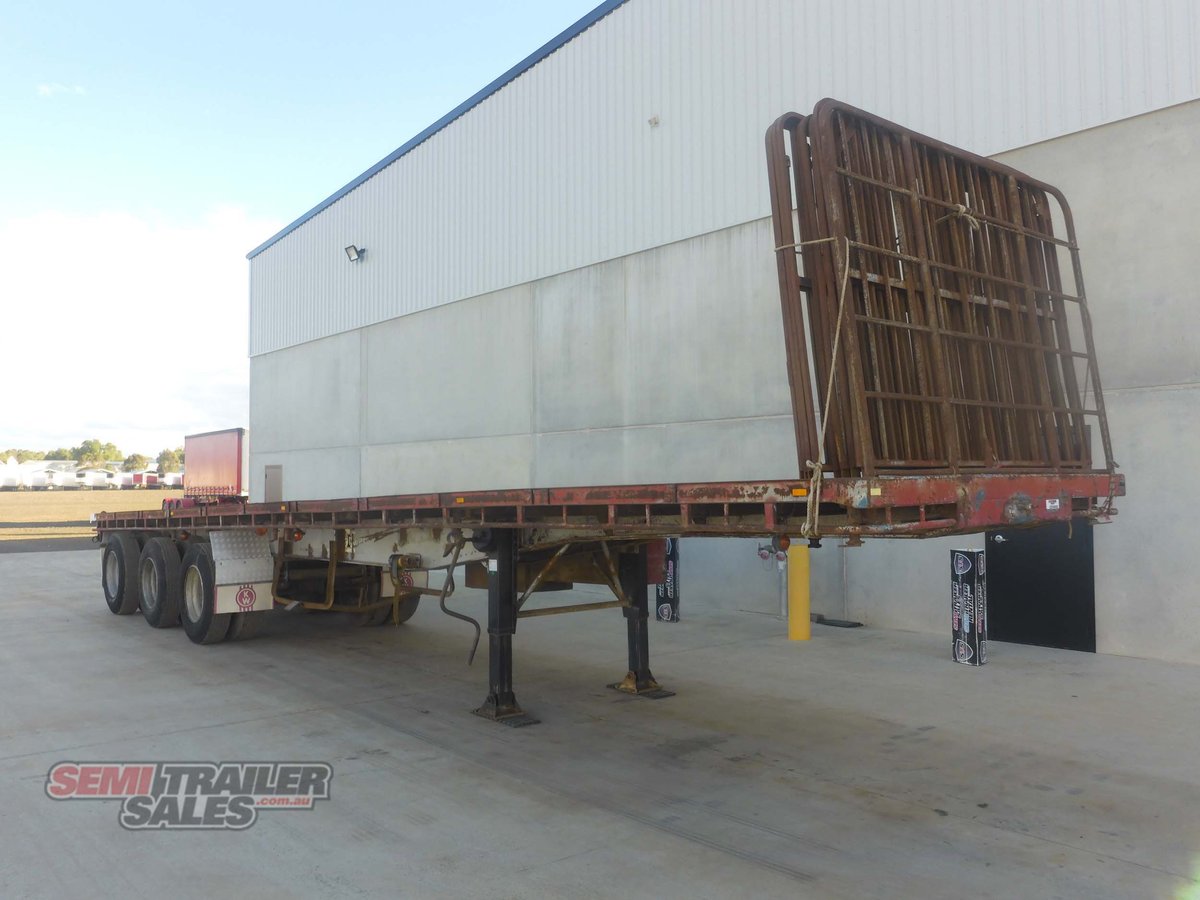 1984 ophee 41ft flat top trailer