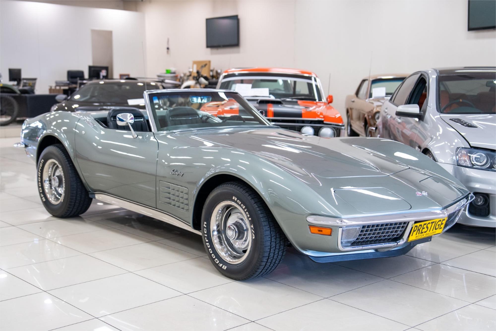 1971 chevrolet corvette stingray 4 sp manual 2d roadster