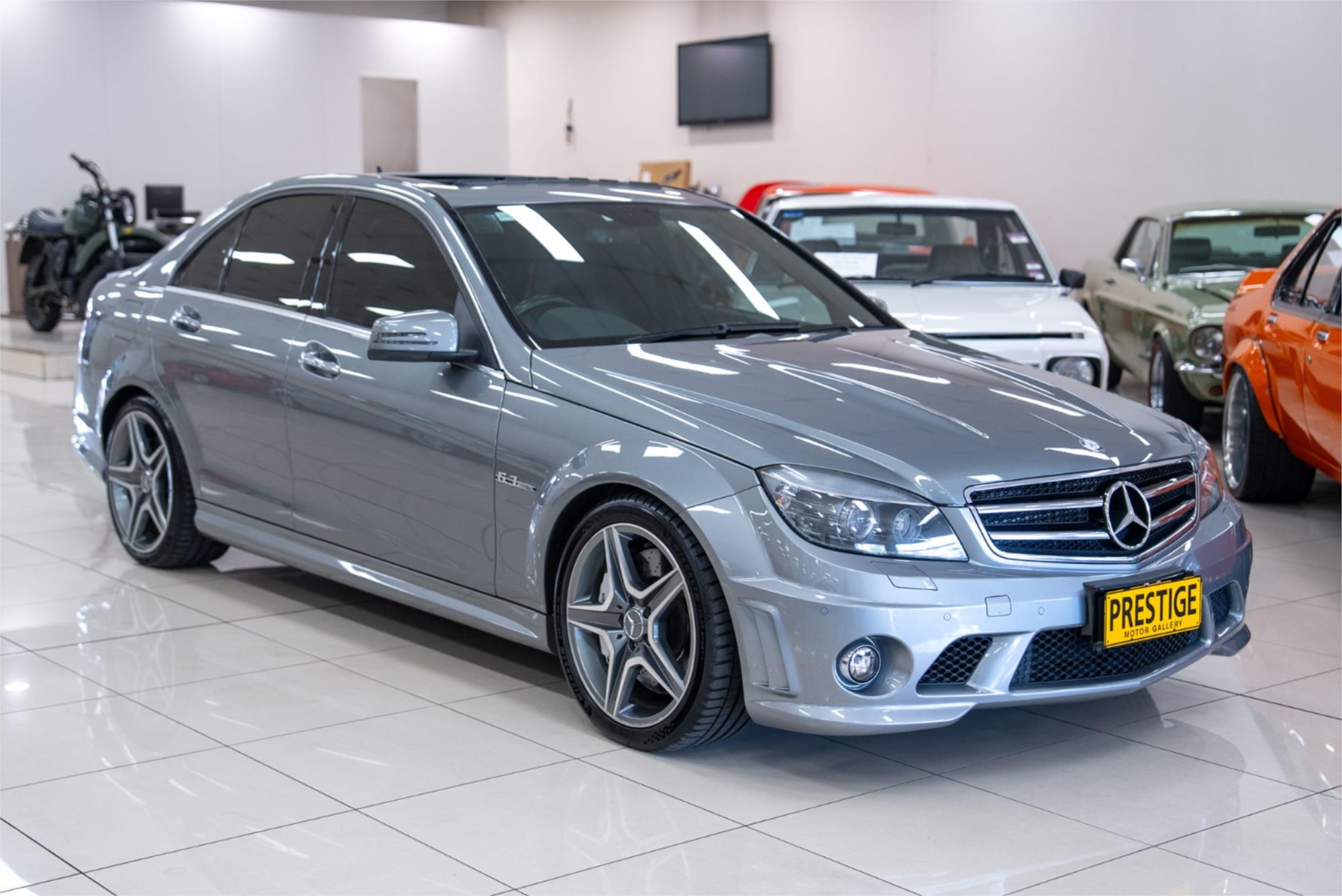 2009 mercedes-benz c63 w204 amg 7 sp automatic g-tronic 4d sedan
