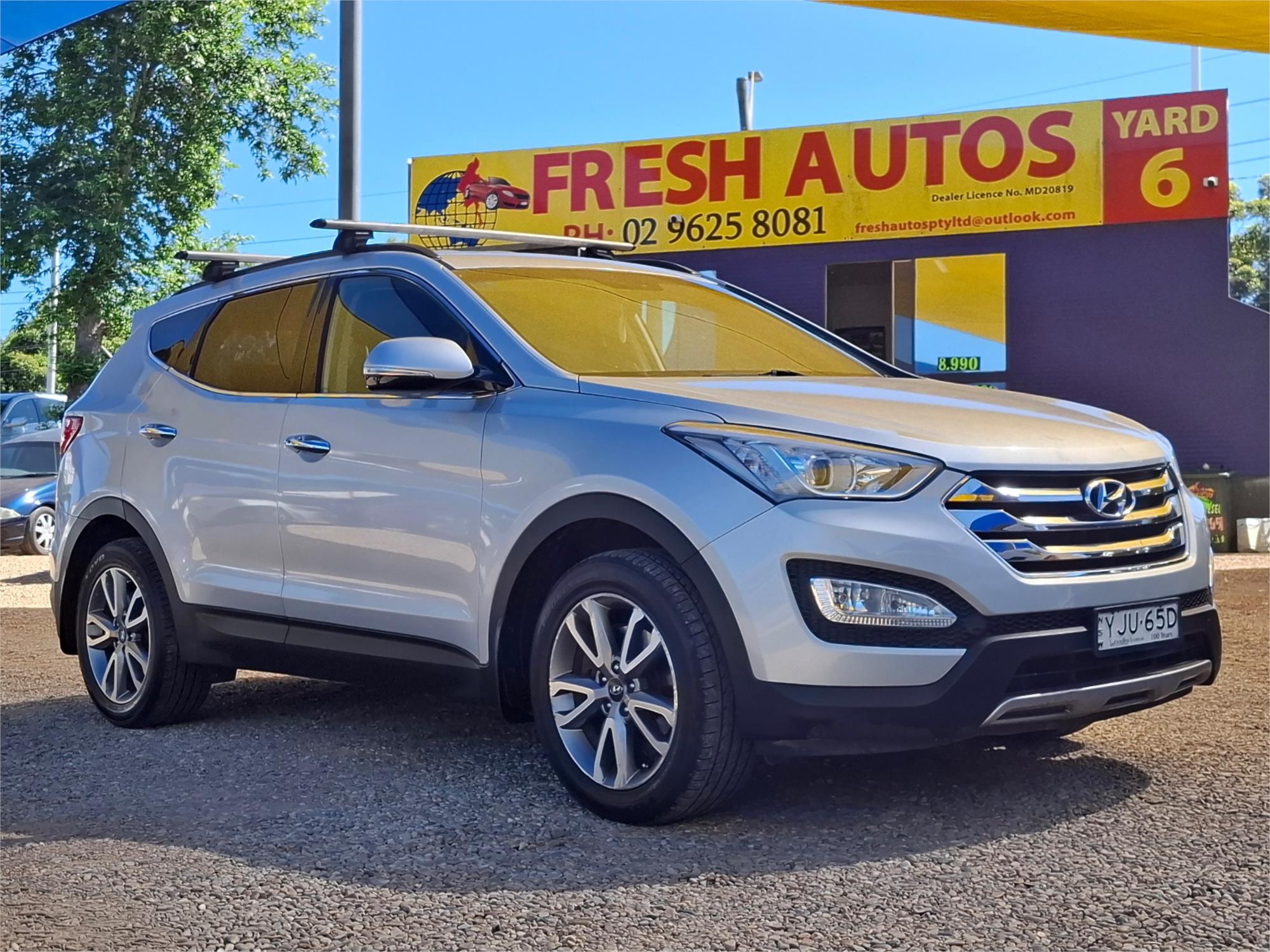 2014 hyundai santa fe dm elite sports automatic wagon