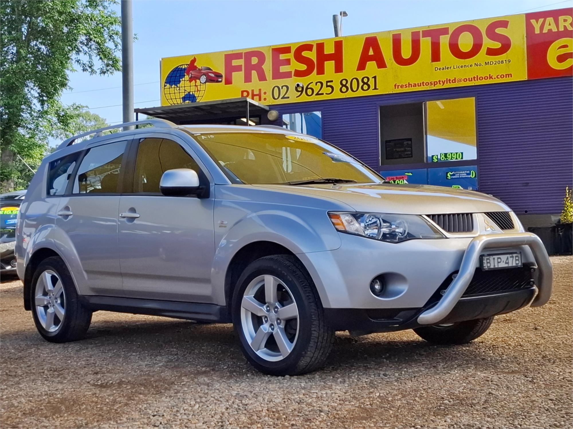 2008 mitsubishi outlander zg ls constantly variable transmission wagon