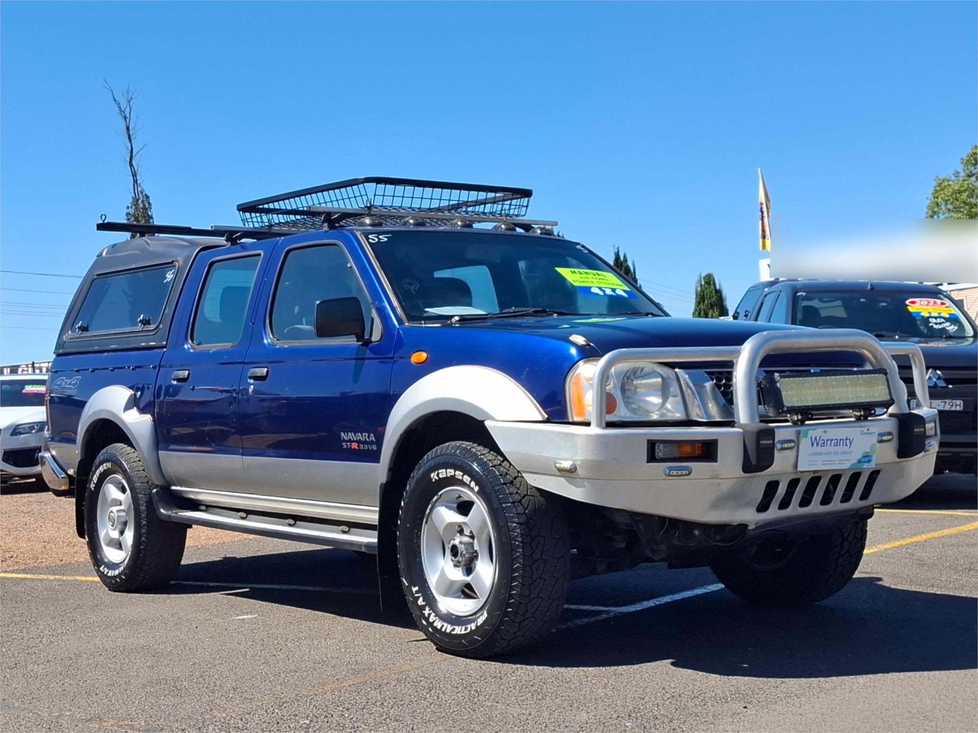2003 nissan navara d22 my03 dx 4dr auto 4sp 4x2 1240 dual cab utility