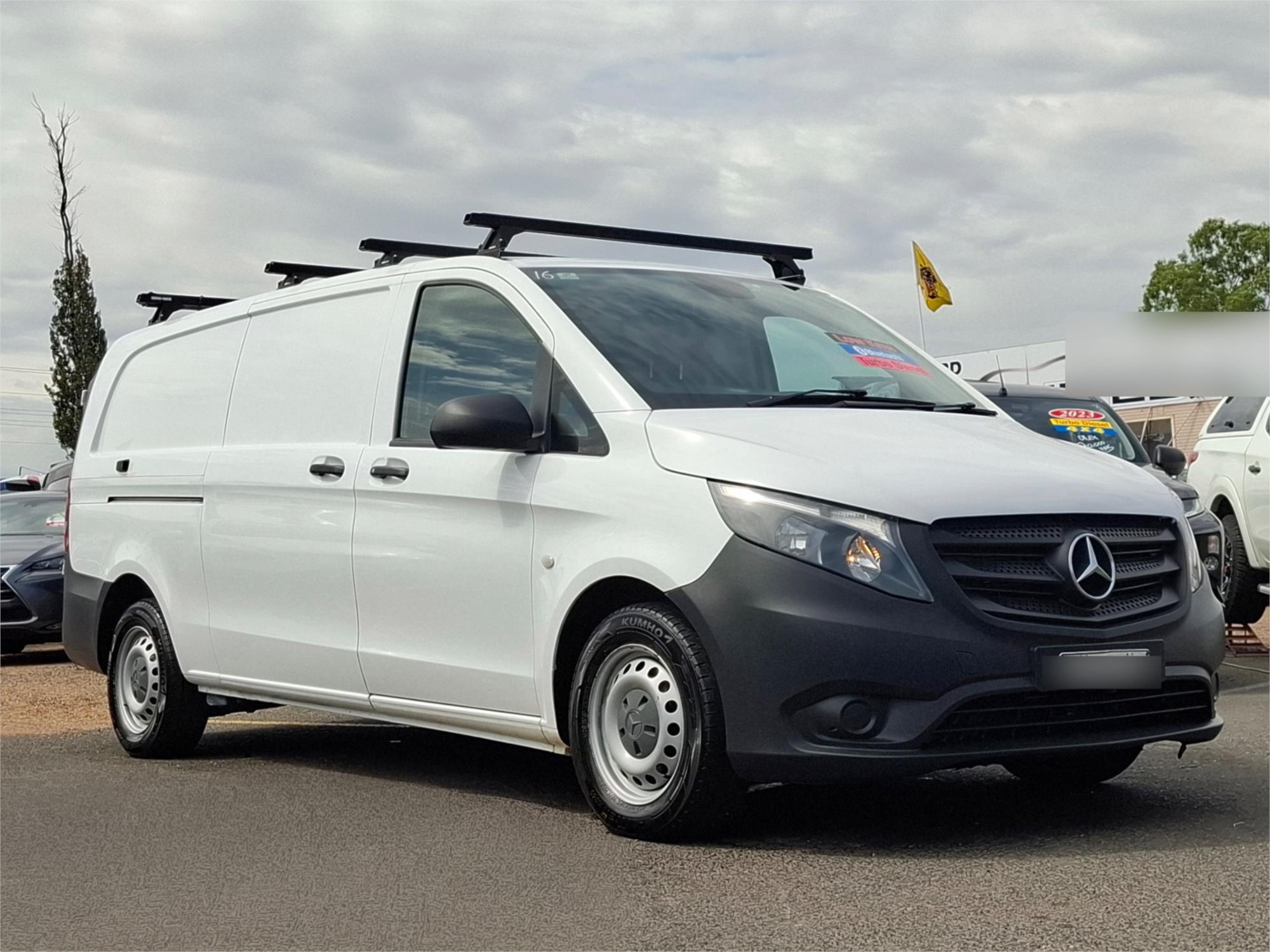 2020 mercedes-benz vito 447 my20 114cdi lwb 7 sp automatic g-tronic 4d crew cab van