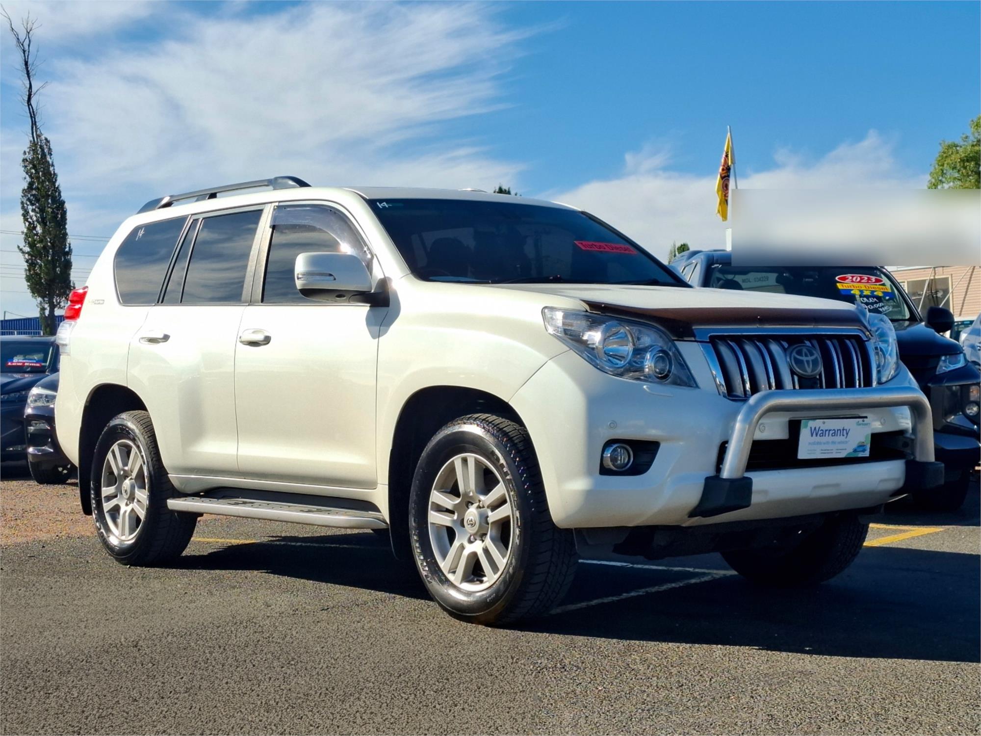 2013 toyota landcruiser prado kdj150r kakadu sports automatic wagon