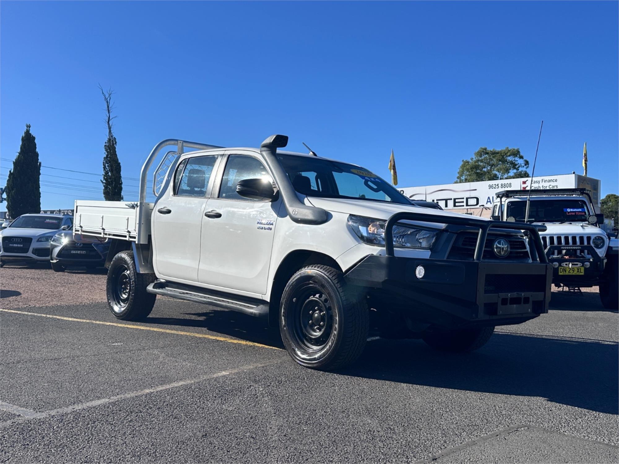 2020 toyota hilux gun126r sr sports automatic cab chassis