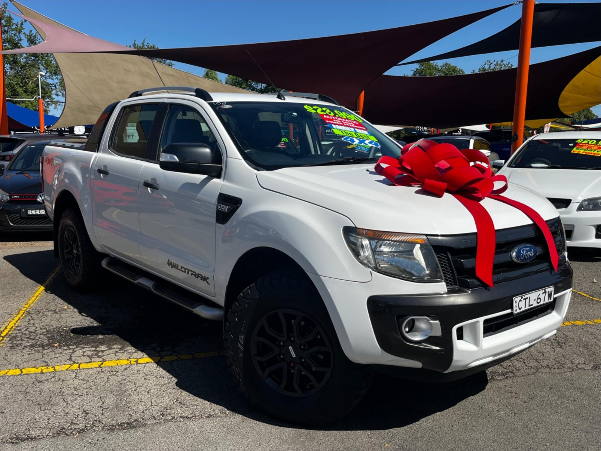 2014 ford ranger px wildtrak sports automatic utility