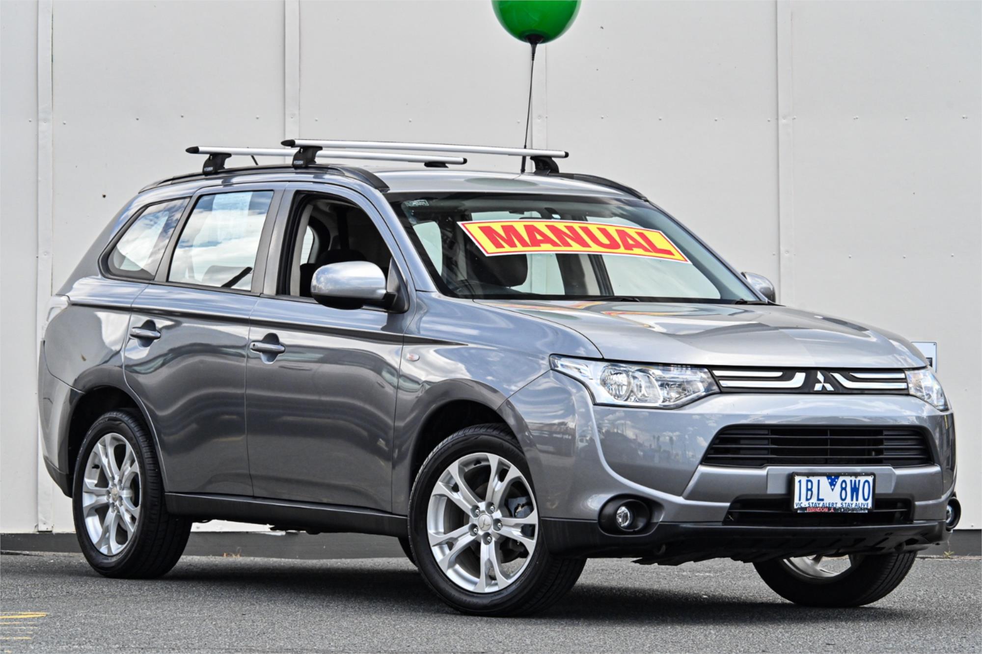 2014 mitsubishi outlander zj es manual wagon
