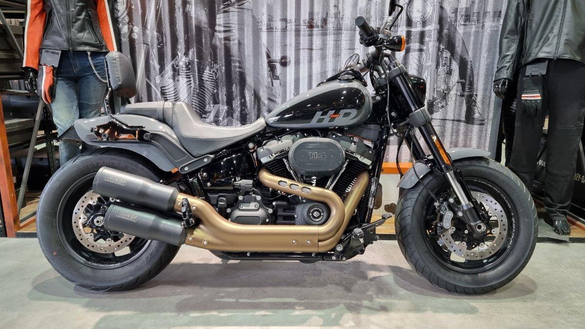 2022 harley-davidson fxfbs fat bob (114) cruiser