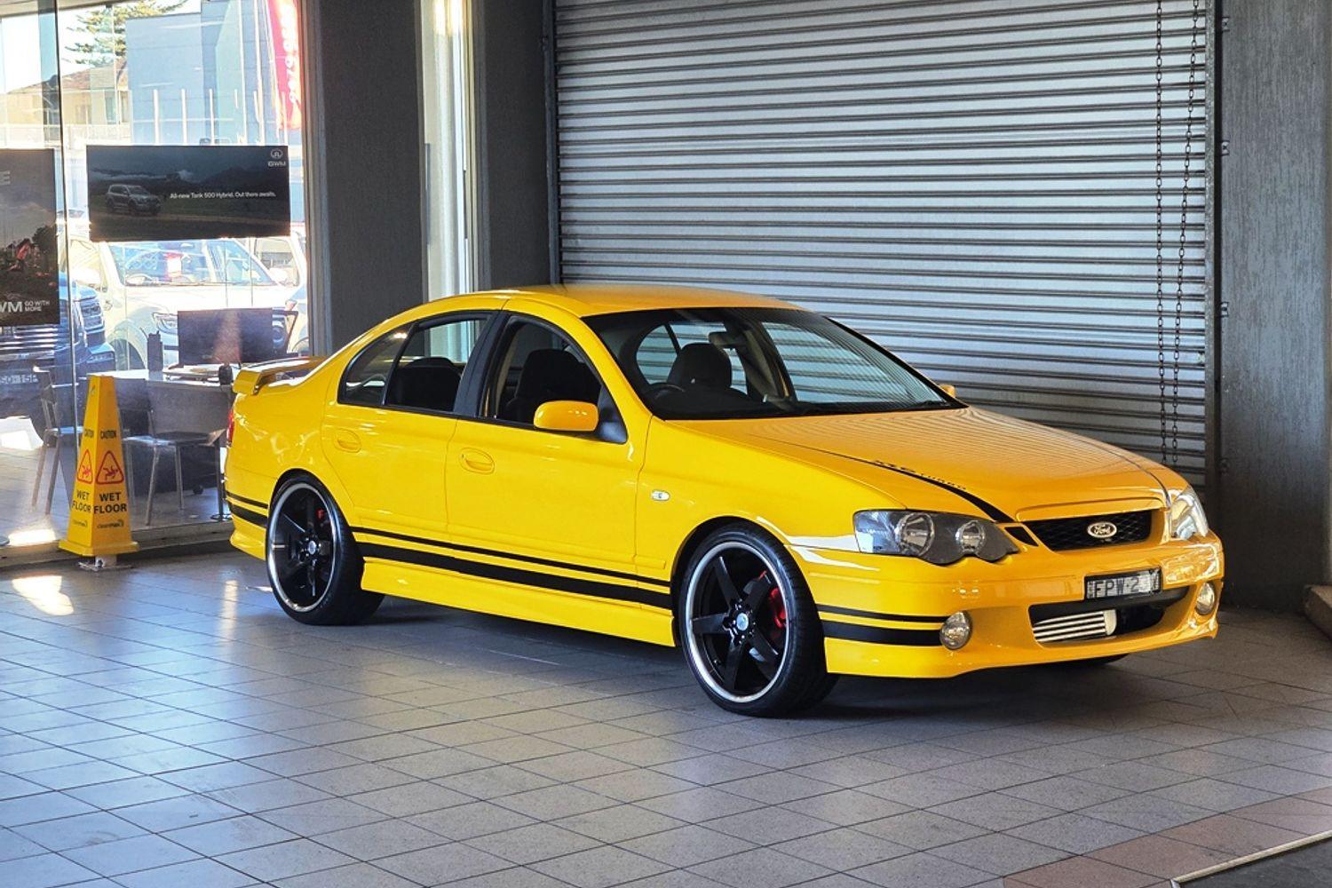 2004 ford falcon ba xr6 turbo manual sedan