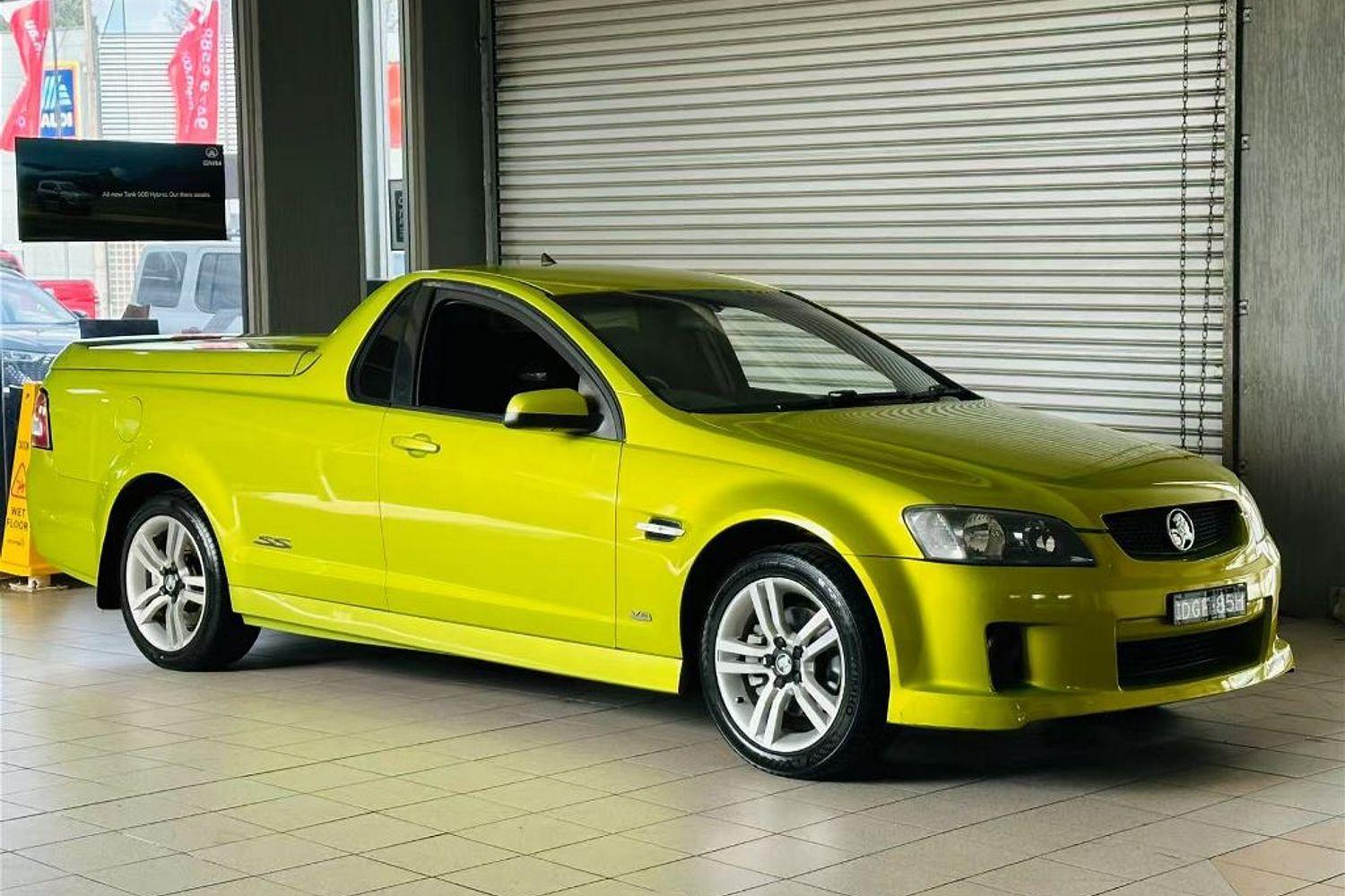 2007 holden ute ss ve manual ute