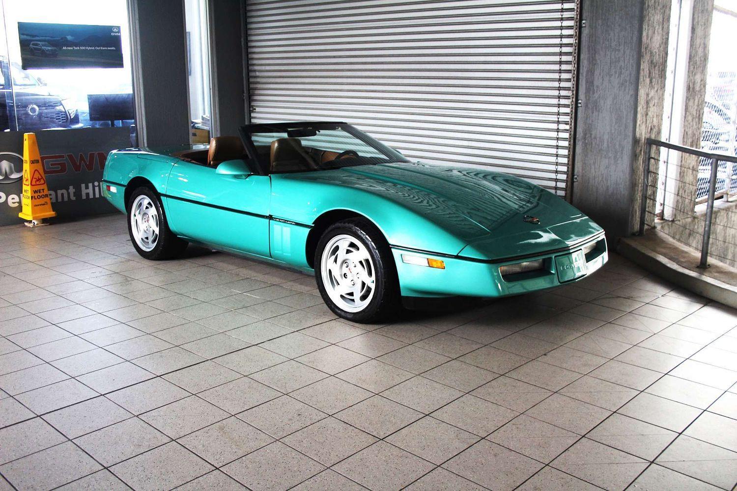 1990 chevrolet corvette auto my90 convertible