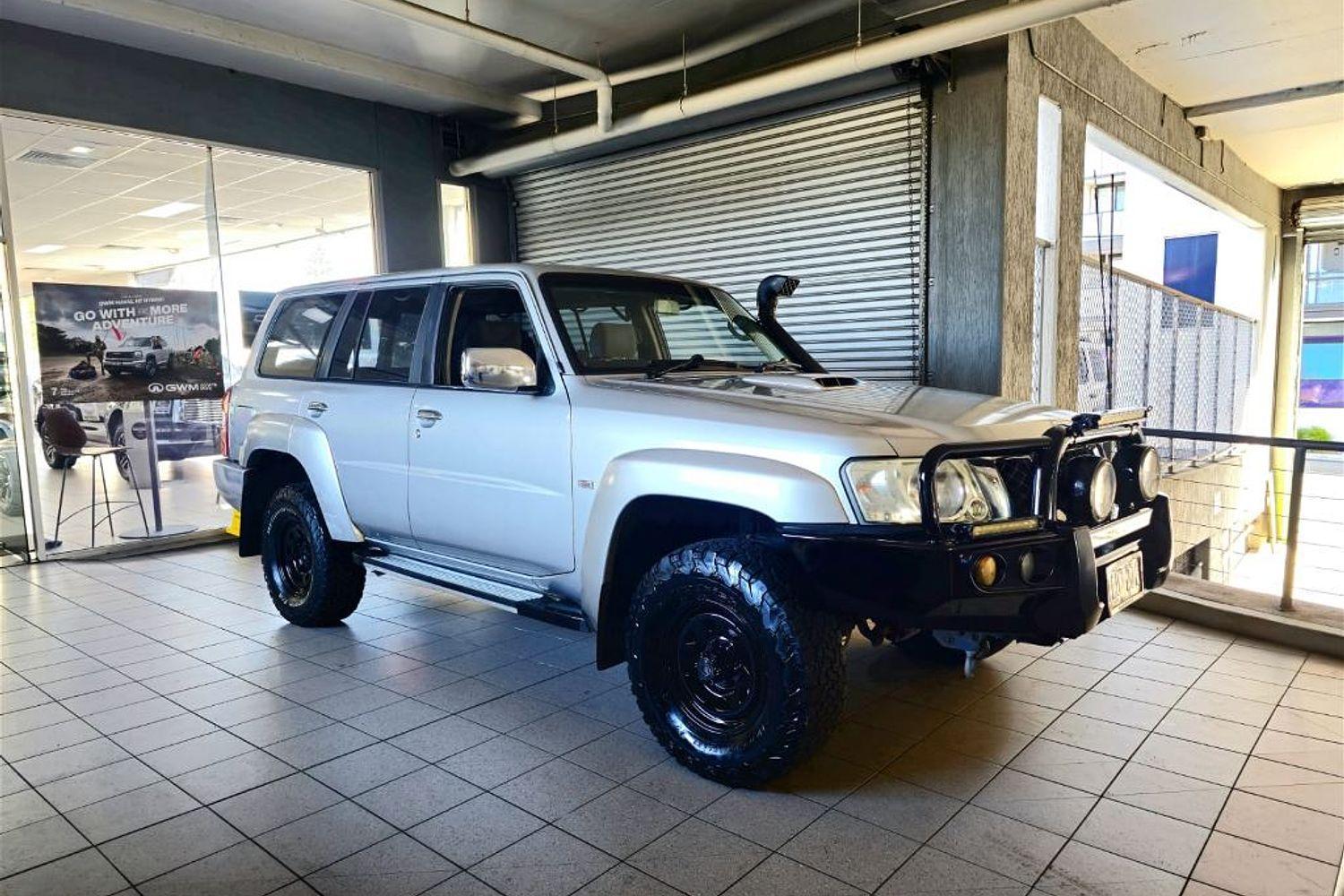 2011 nissan patrol st gu 7 auto 4x4 my10 wagon