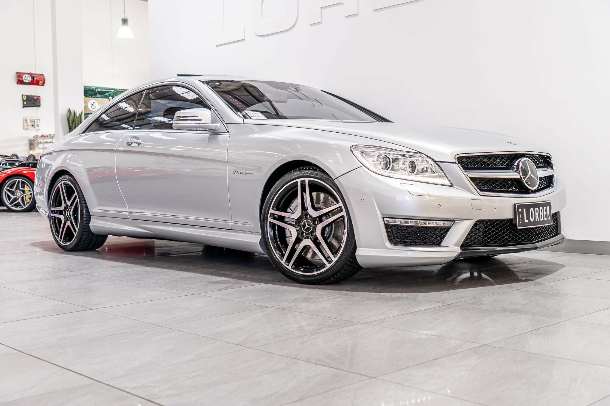 2012 mercedes-benz cl63 c216 amg 7 sp automatic 2d coupe