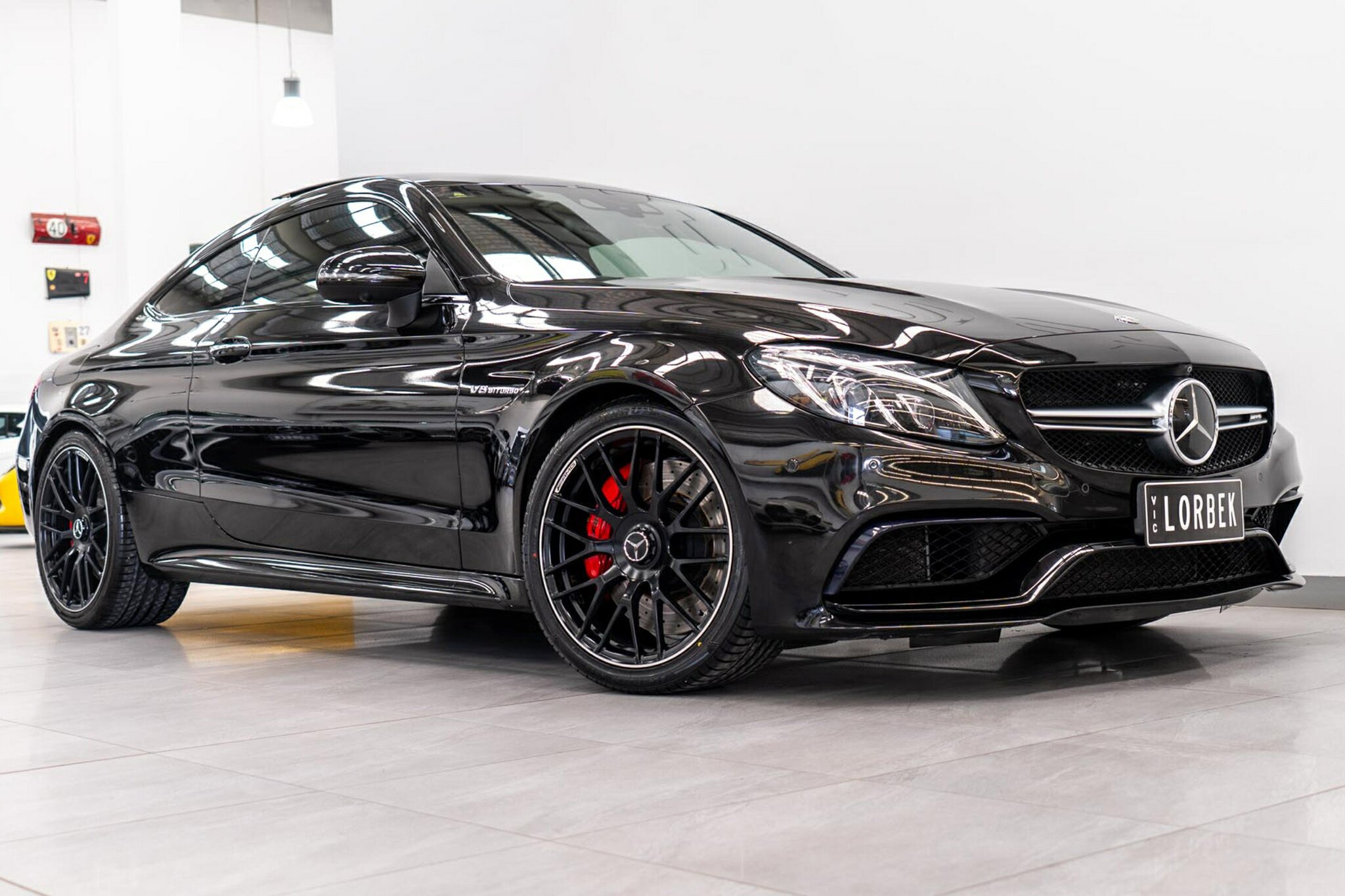 2017 mercedes-amg c63 s 205 7 sp automatic 2d coupe