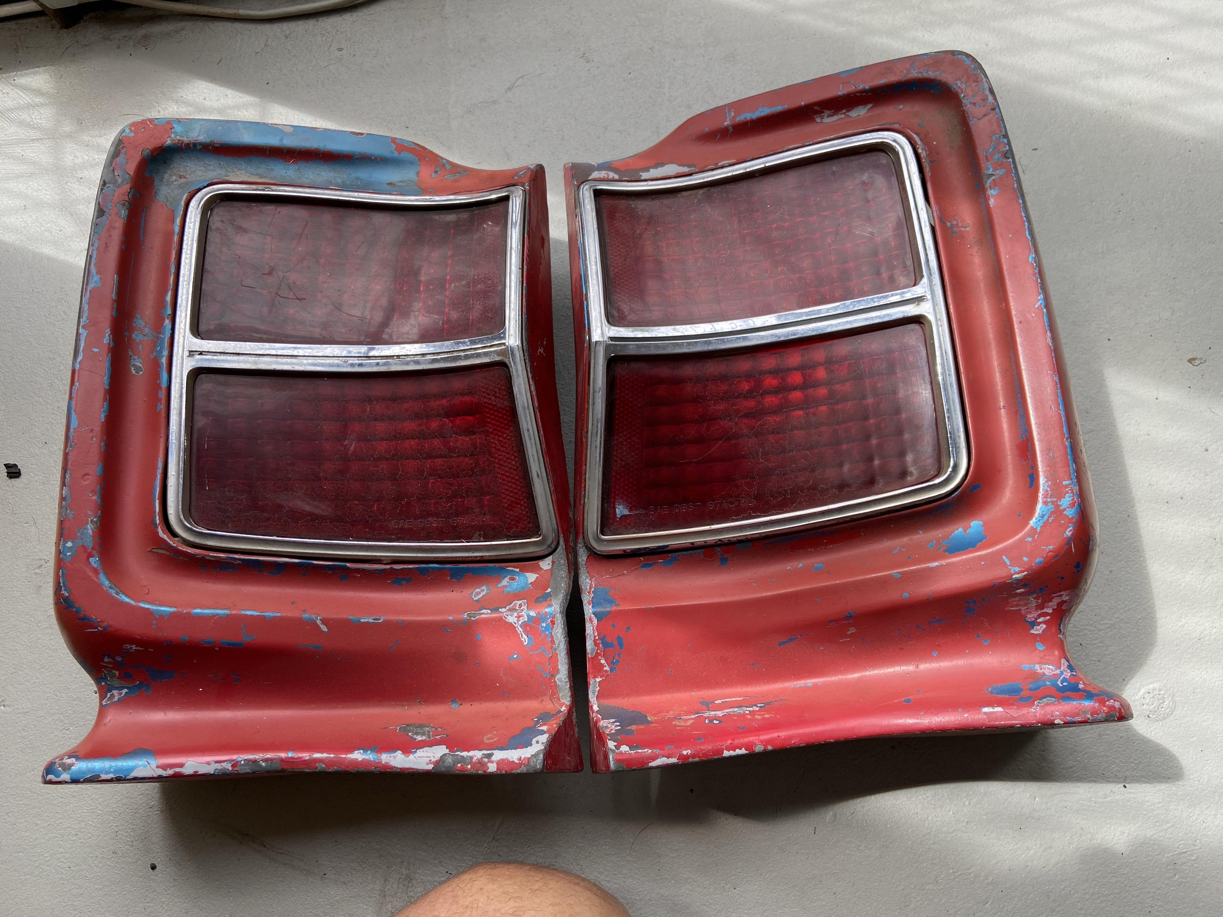 rambler rebel amc tail lights 