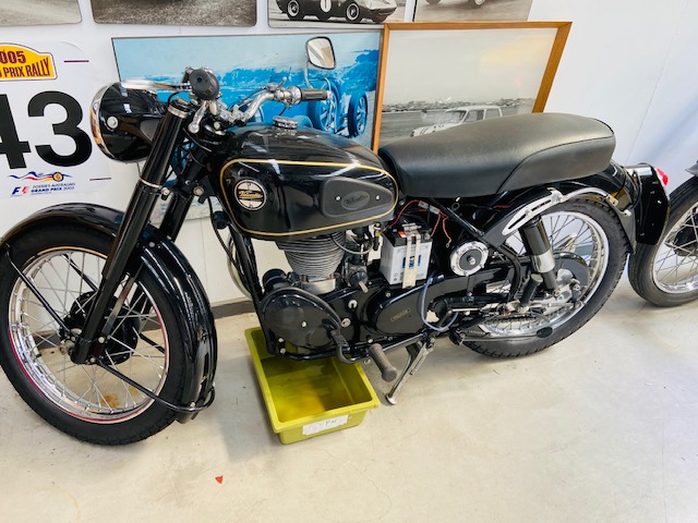 1954 velocette mss road