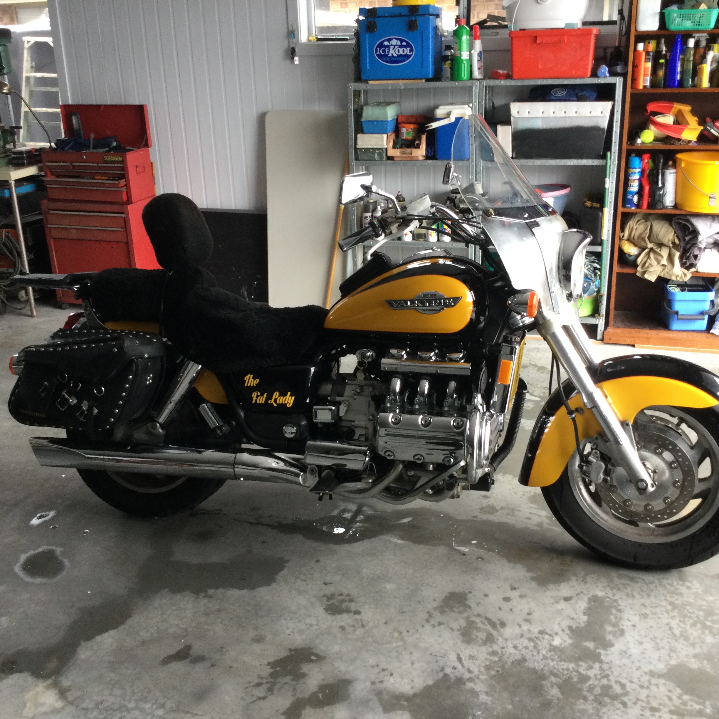 1997 honda gl1500c (valkyrie) cruiser