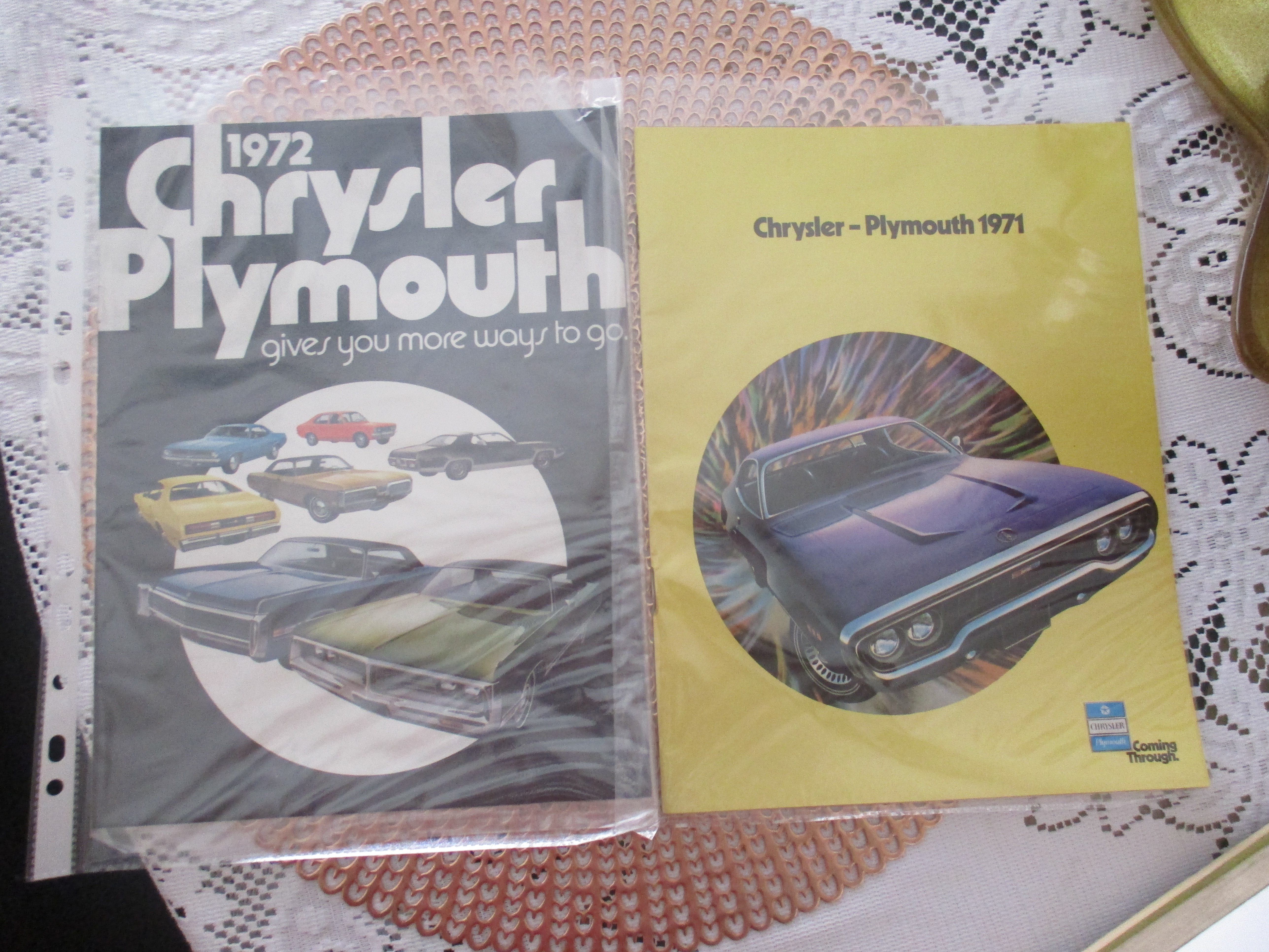 chrysler-plymouth 1971 28 page brochure