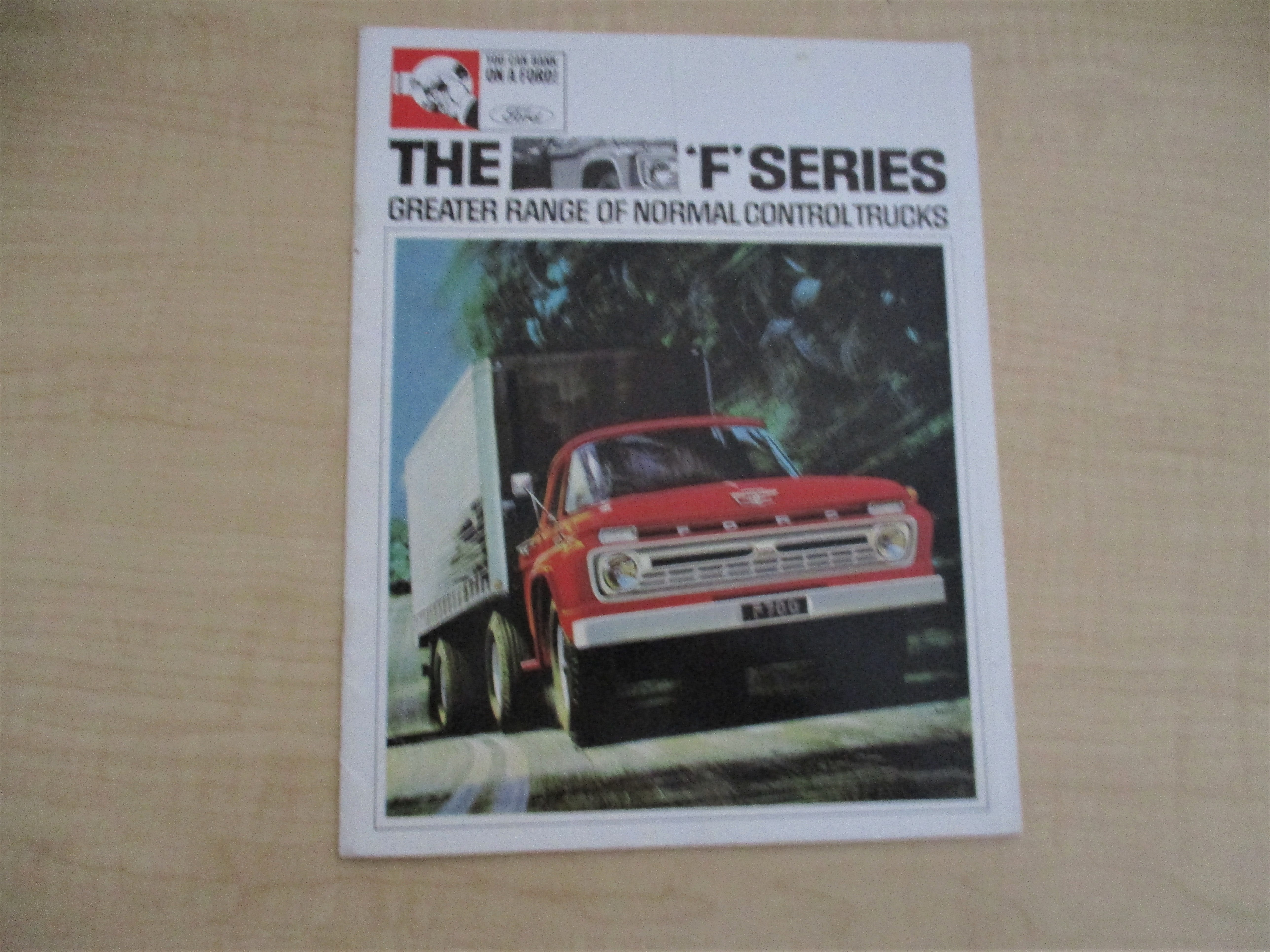  ford australia 1966 f100-f700 12 page brochure 