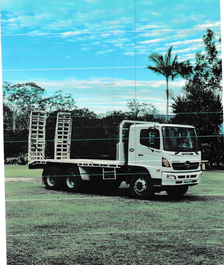 2006 hino fm tray truck