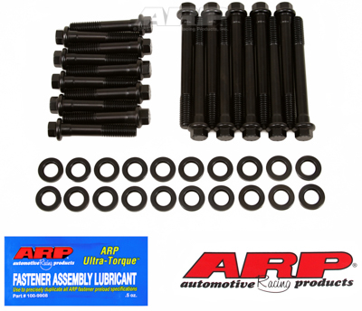 arp cylinder head bolts, hex head, high performance, for ford sb, 289-302 w/ factory heads or edelbrock heads 60259, 60379, kit