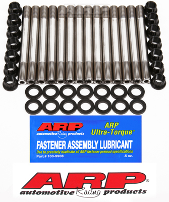 arp cylinder head stud, pro-series, 12-point head, for toyota, 3.0l (2jzge/gte) inline 6 (1993-98) supra custom age 625+, kit