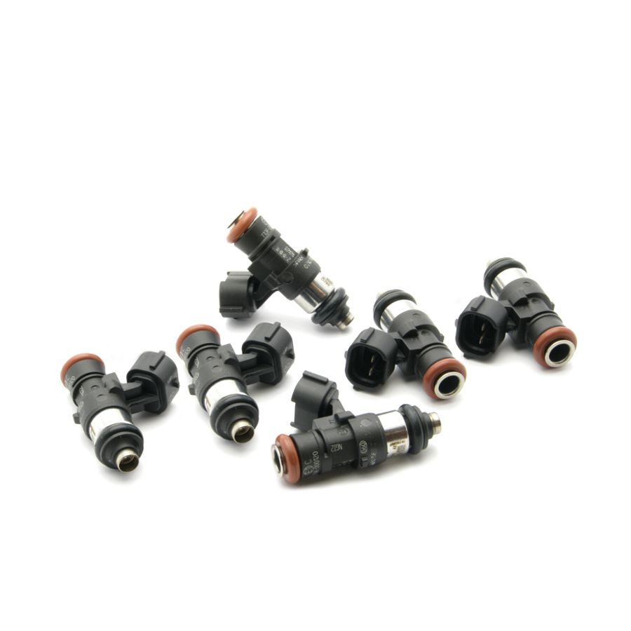deatsch werks bosch ev14 universal 40mm/14mm matched set of 6 injectors 220 lb/hr