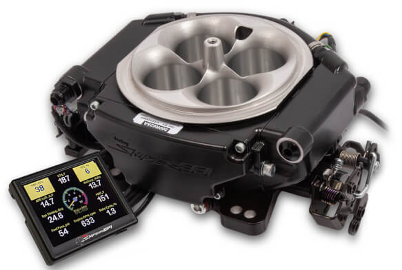 sniper efi sniper fuel injection system, efi xflow, black ceramic, throttle body, kit