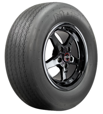 m&h tyre, muscle car drag, 275/60-15 bias ply, 703 compound, dot-approved, blackwall, each