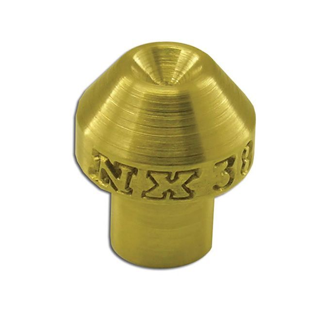 nitrous express nitrous oxide jet, flare, .037 in, brass, each